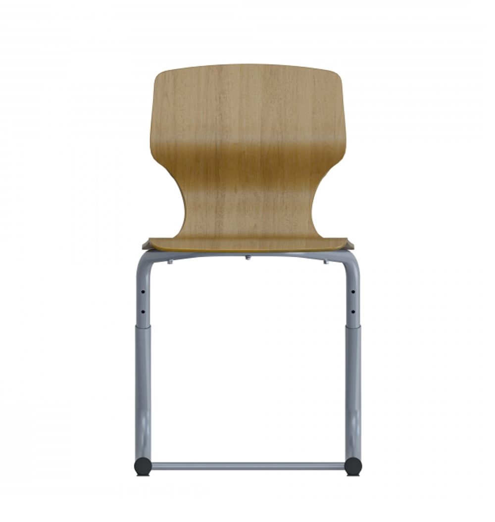 Стул ученический Delta фанера на полозьях штабелируемый