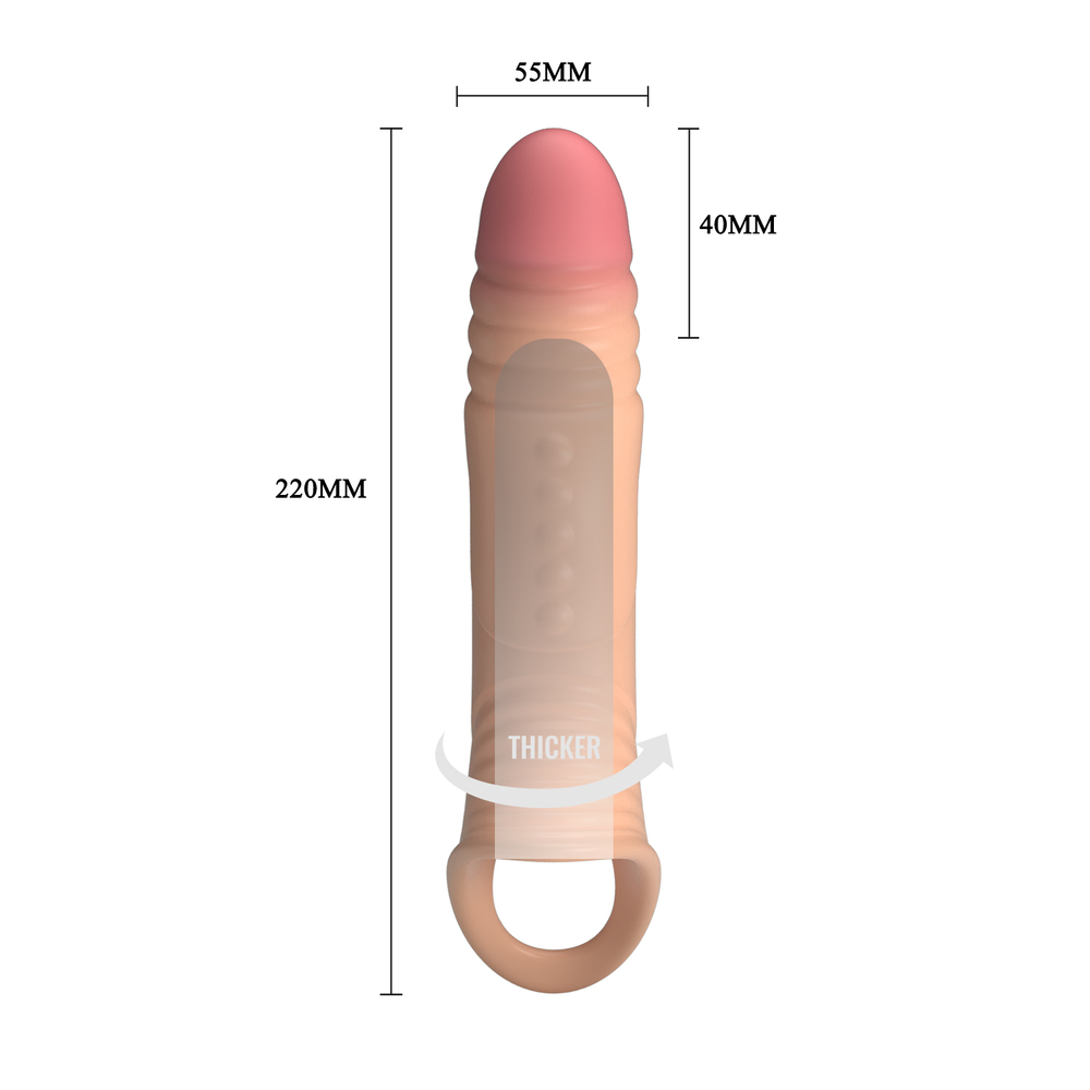 Насадка на пенис с вибрацией BI-026241Z