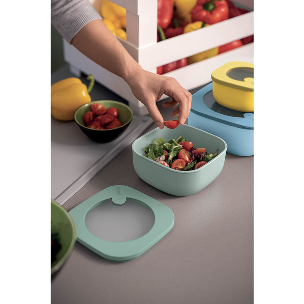 Контейнер для хранения store&more, 975 мл, голубой