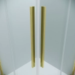 Душевой уголок Grossman Galaxy 300.K33.01.1270.32.00 120x70 стекло прозрачное/профиль золото сатин