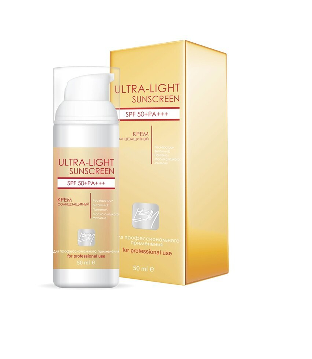 Солнцезащитный крем ULTRA-LIGHT SUNSCREEN SPF 50+ PA+++ с антиоксидантным действием. La Beaute Medicale