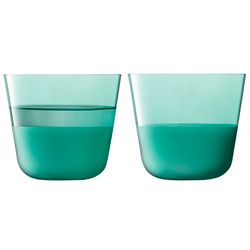 Набор стаканов Arc Contrast, 260 мл, бирюзовые, 2 шт.