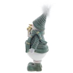 GAEM Фигурка декоративная "Снеговик", L11,5 W8,5 H27 см