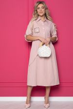 Платье "Индира" (пыльная роза) П8783 LT Collection