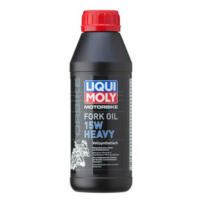 Liqui Moly, fork oil 15W heavy. 500cc