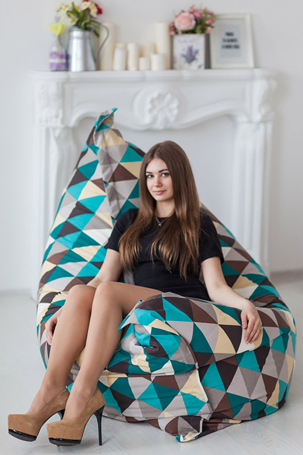 Кресло Подушка Изумруд (Классический)