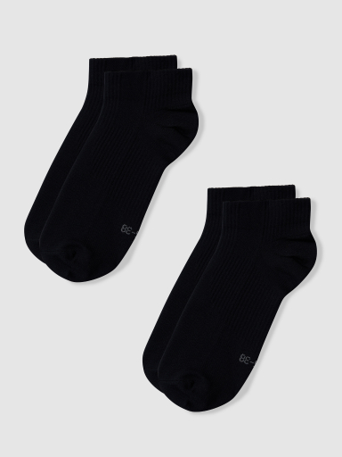 Носки низкие (2 пары) GRI чёрные