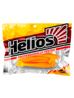 Виброхвост Helios Catcher 3,55"/9 см Black & Pearl 5шт. (HS-2-028)