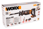Сабельная пила аккумуляторная WORX WX500