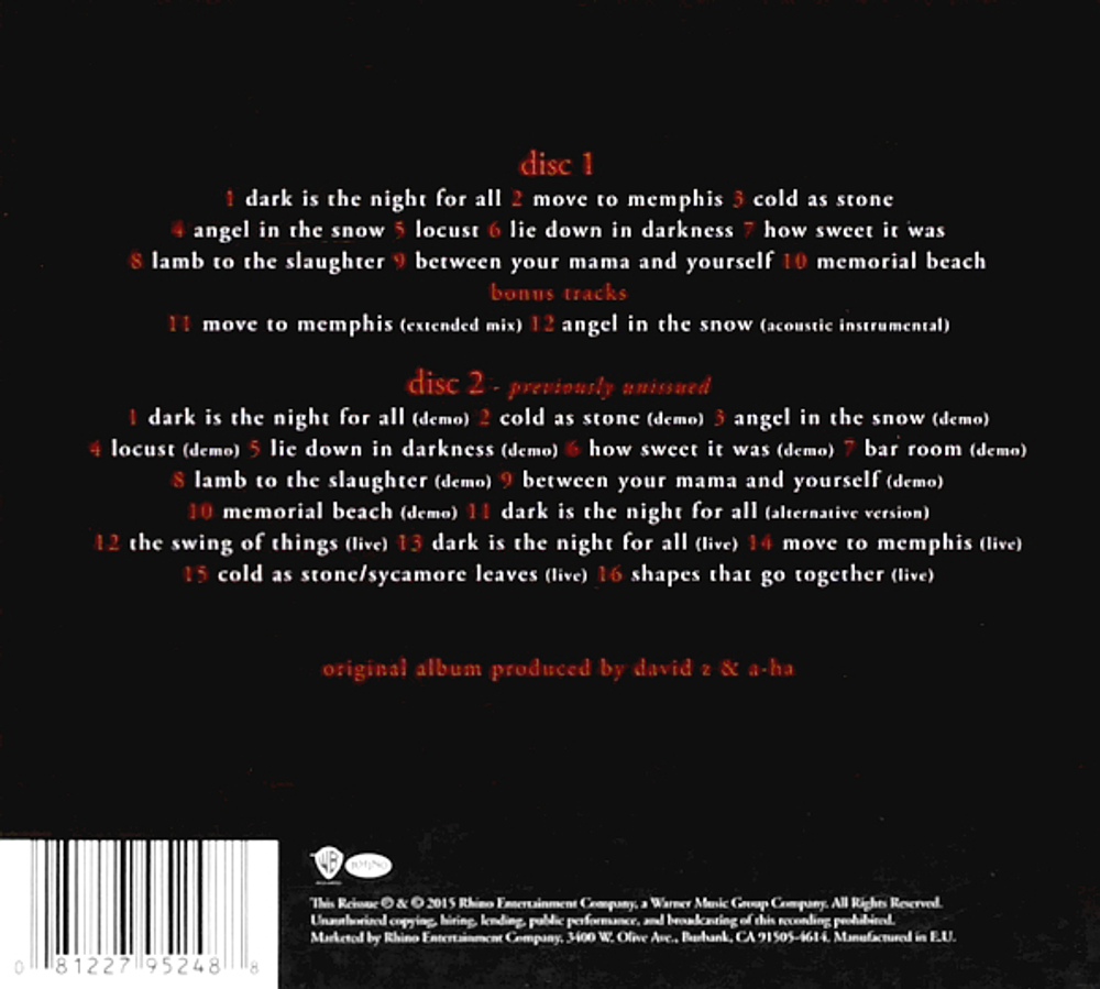 a-ha / Memorial Beach (Deluxe Edition)(2CD)