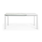 Стол Atta с белыми ножками 120(180)x80 см