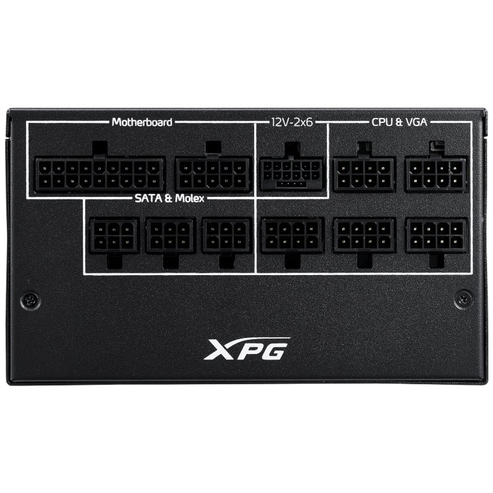 Блок питания XPG CORE REACTOR II 850 black (ATX 3.1, 850W, Full Modular, 80+ GOLD)