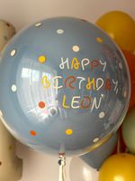 Воздушные шары на годик для мальчика №9075