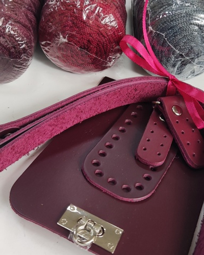 Комплект для мини-сумки Кожа Cherry