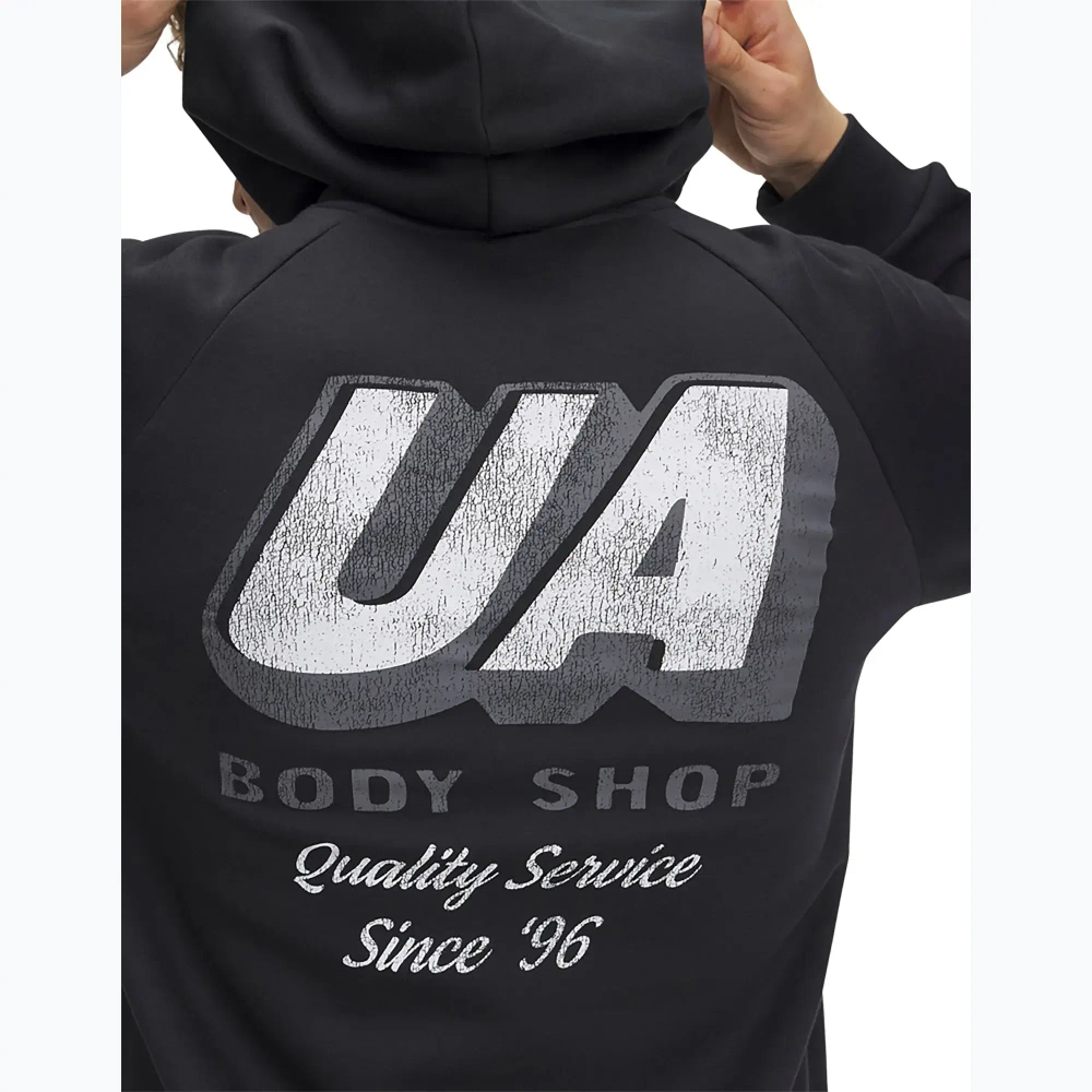 Худи Under Armour Rival Fleece HBR Logo чёрная