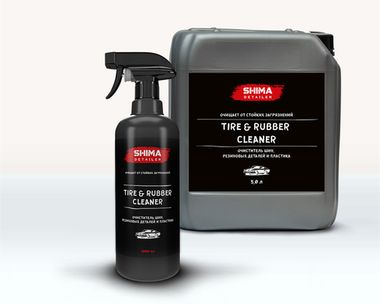 SHIMA DETAILER TIRE AND RUBBER CLEANER Очиститель шин, резиновых деталей и пластика 1л.