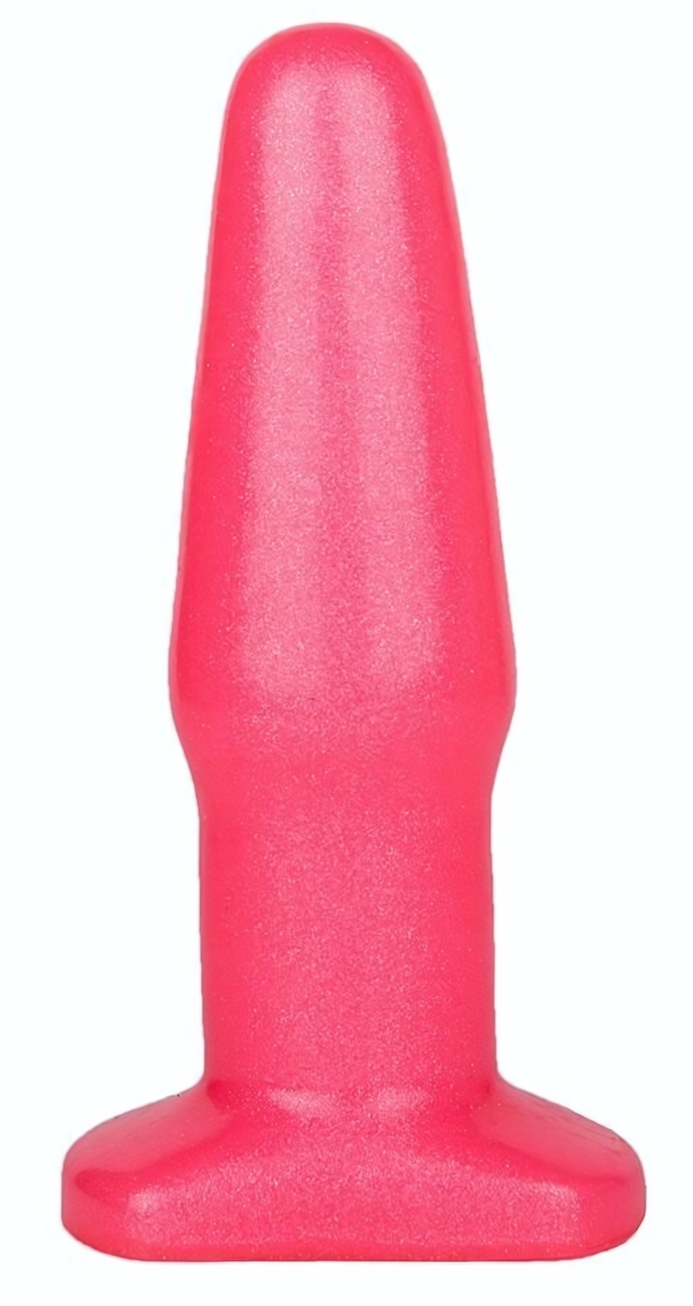 Розовый гелевый плаг на подставке - 14 см. (Цвет: розовый)