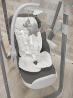 Стульчик для кормления-электрокачели Sweet Baby Amulete Grey