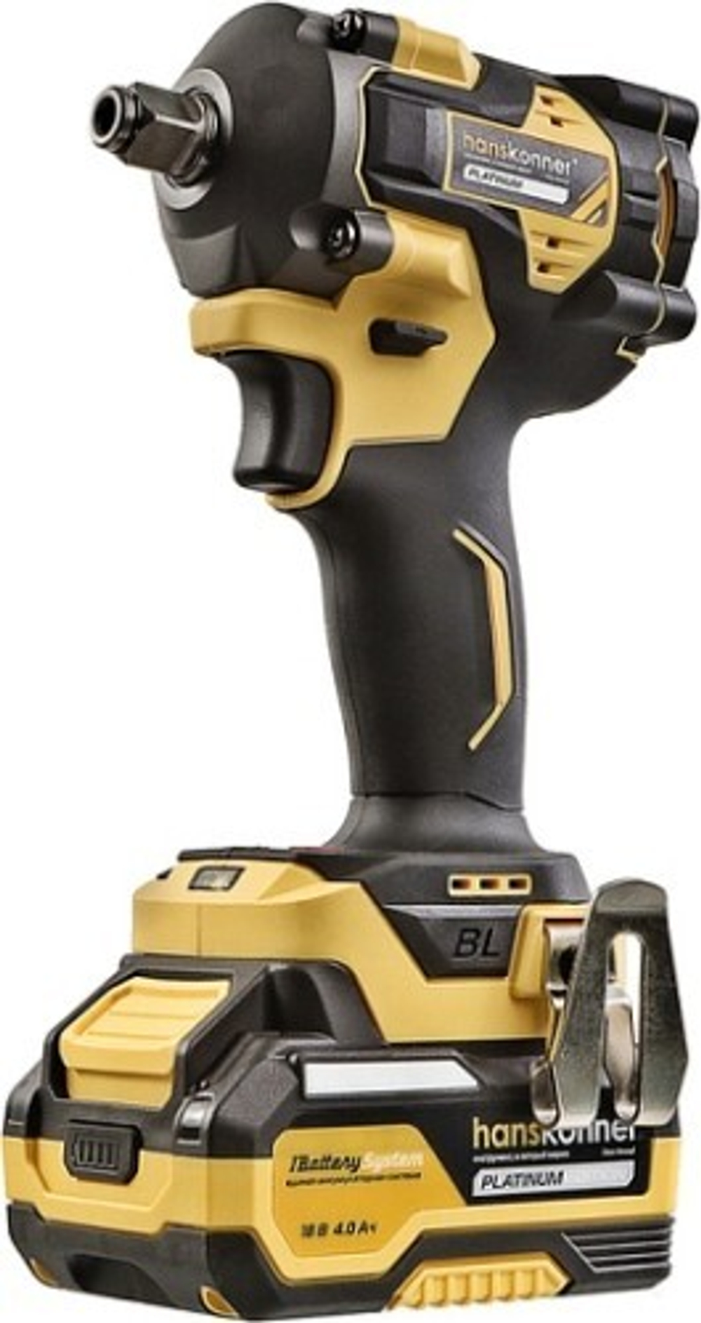 Гайковерт аккумуляторный HANSKONNER HCD20420BLC