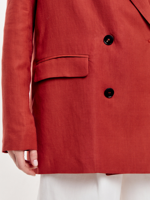 Льняной жакет