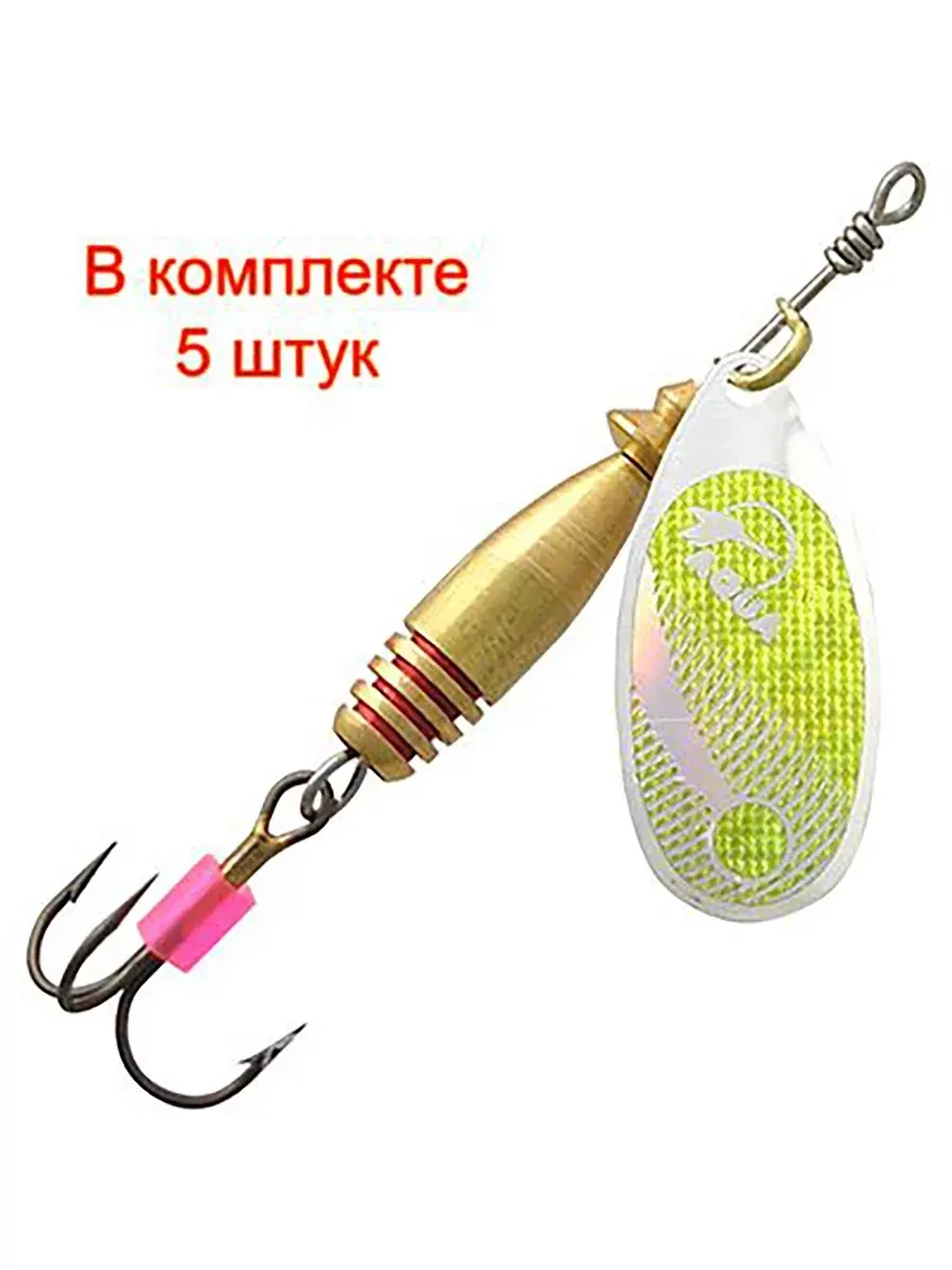 Блесна вертушка COLAN 14,0g, лепесток № 4, цвет CL-04