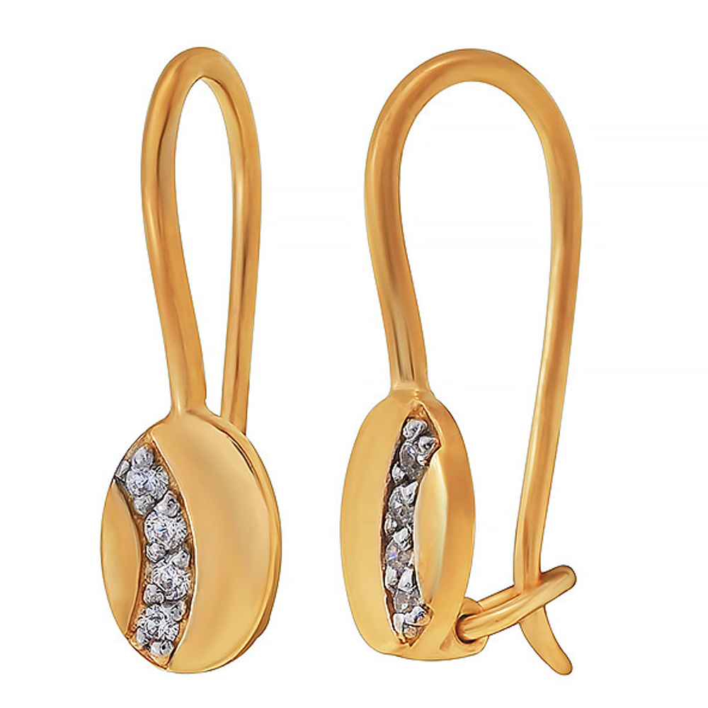 Серьги из золота 585 пробы