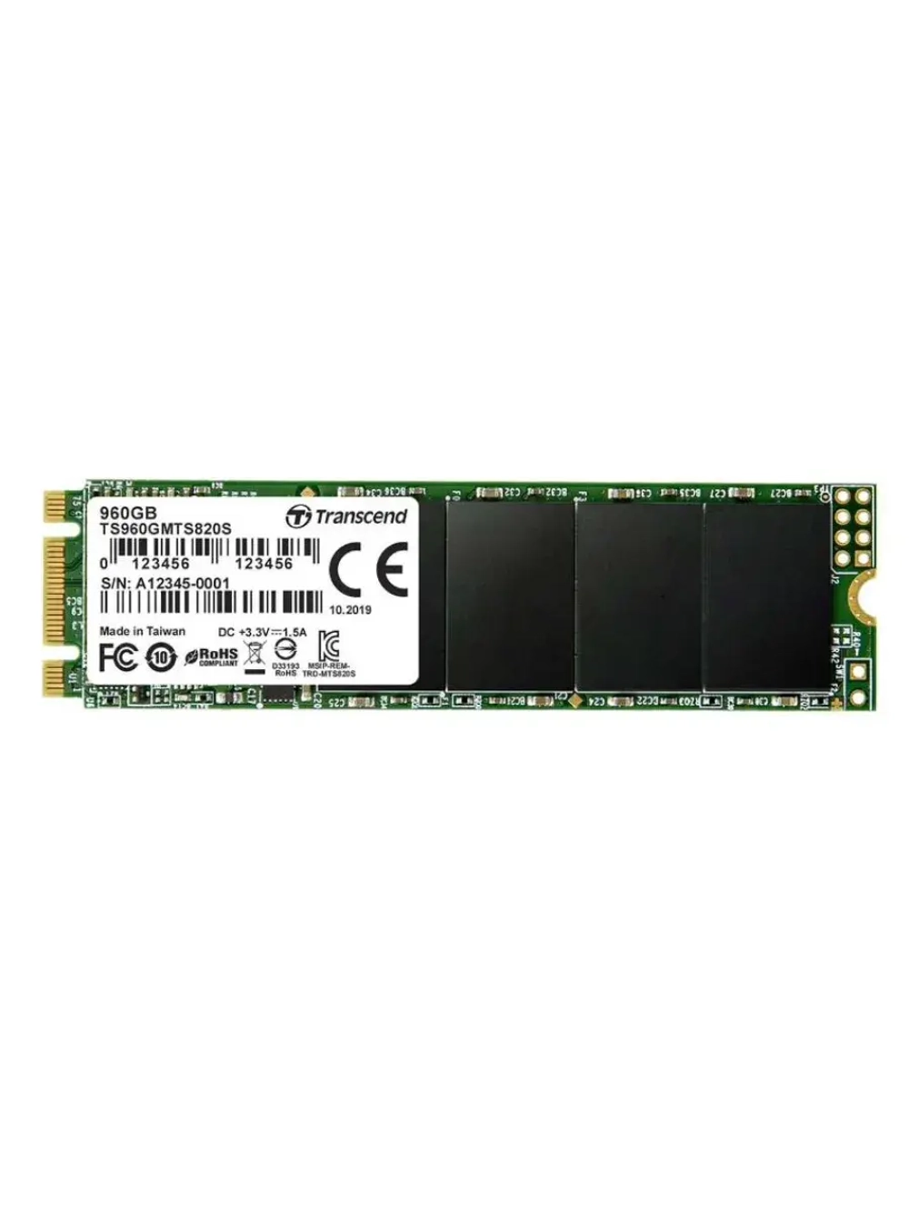 960 ГБ M.2 SSD накопитель MTS820S TS960GMTS820S