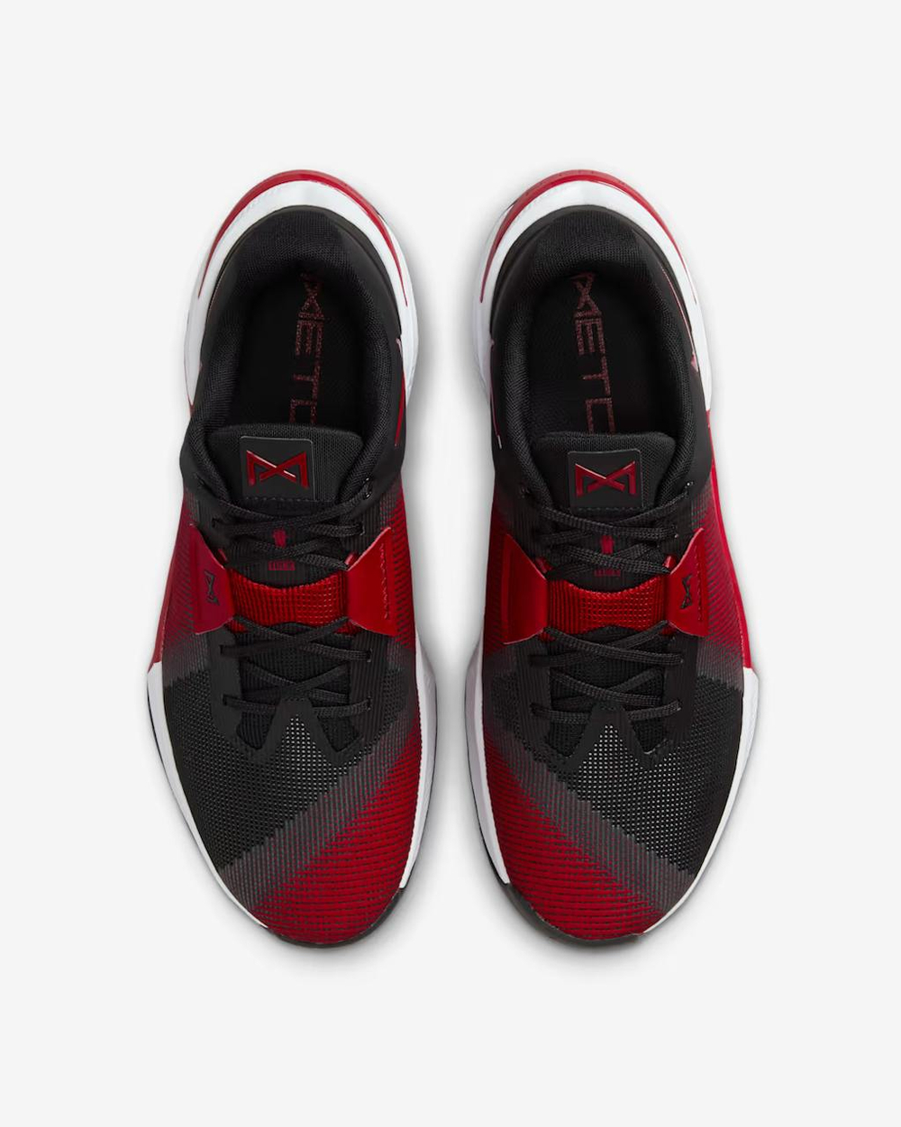 Кроссовки мужские Nike Metcon 10 (Черно-Красные)