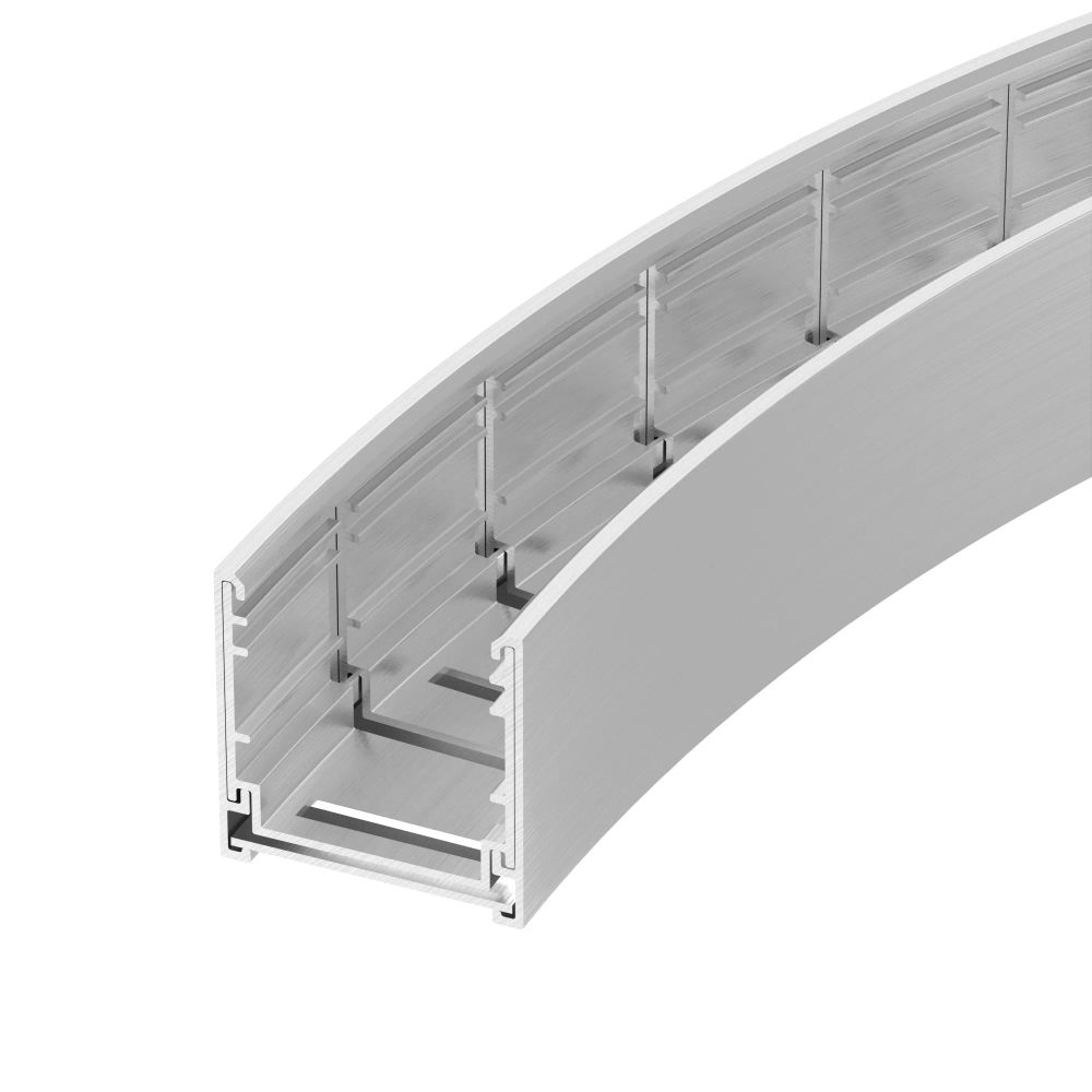 Профиль LINE-3535-BENT-SIDE-2000 ANOD (Arlight, Алюминий) 055738
