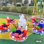 Электрическая Аттракцион карусель «Космическое приключение», 3,5×3,5×1,5 м