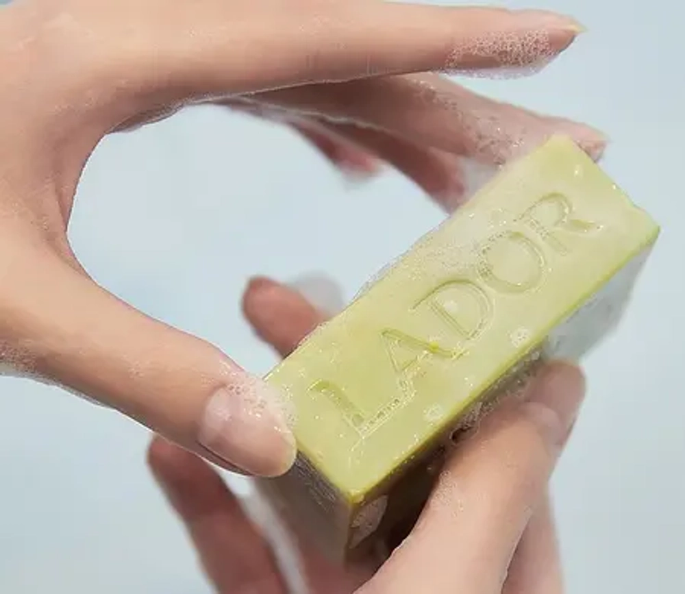 Lador Wasabi Shampoo Bar твердый шампунь с экстрактом корня васаби