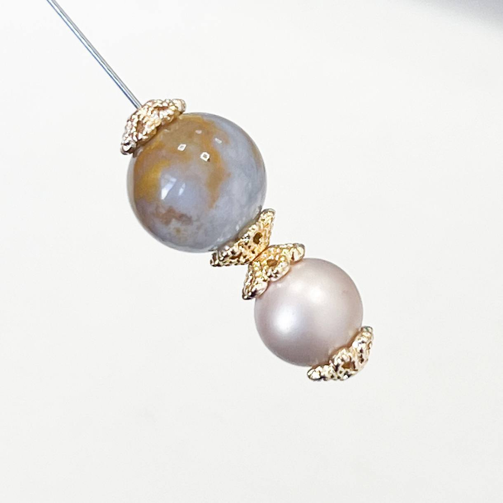 Шапочка, цвет золото, размер 5,5*2 мм, цена за 10 шт