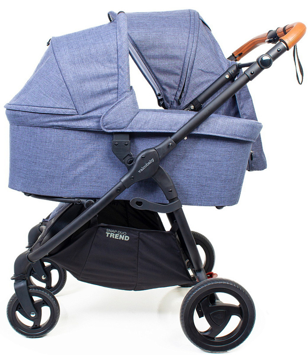 Детская коляска для двойни Valco baby Snap Duo Trend 2 в 1 Синий (Denim)