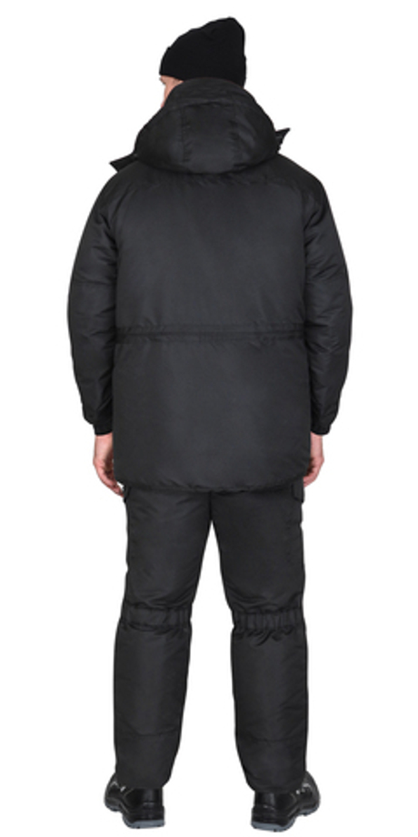 Костюм СИРИУС-ГОРКА зимний, куртка, брюки, чёрный