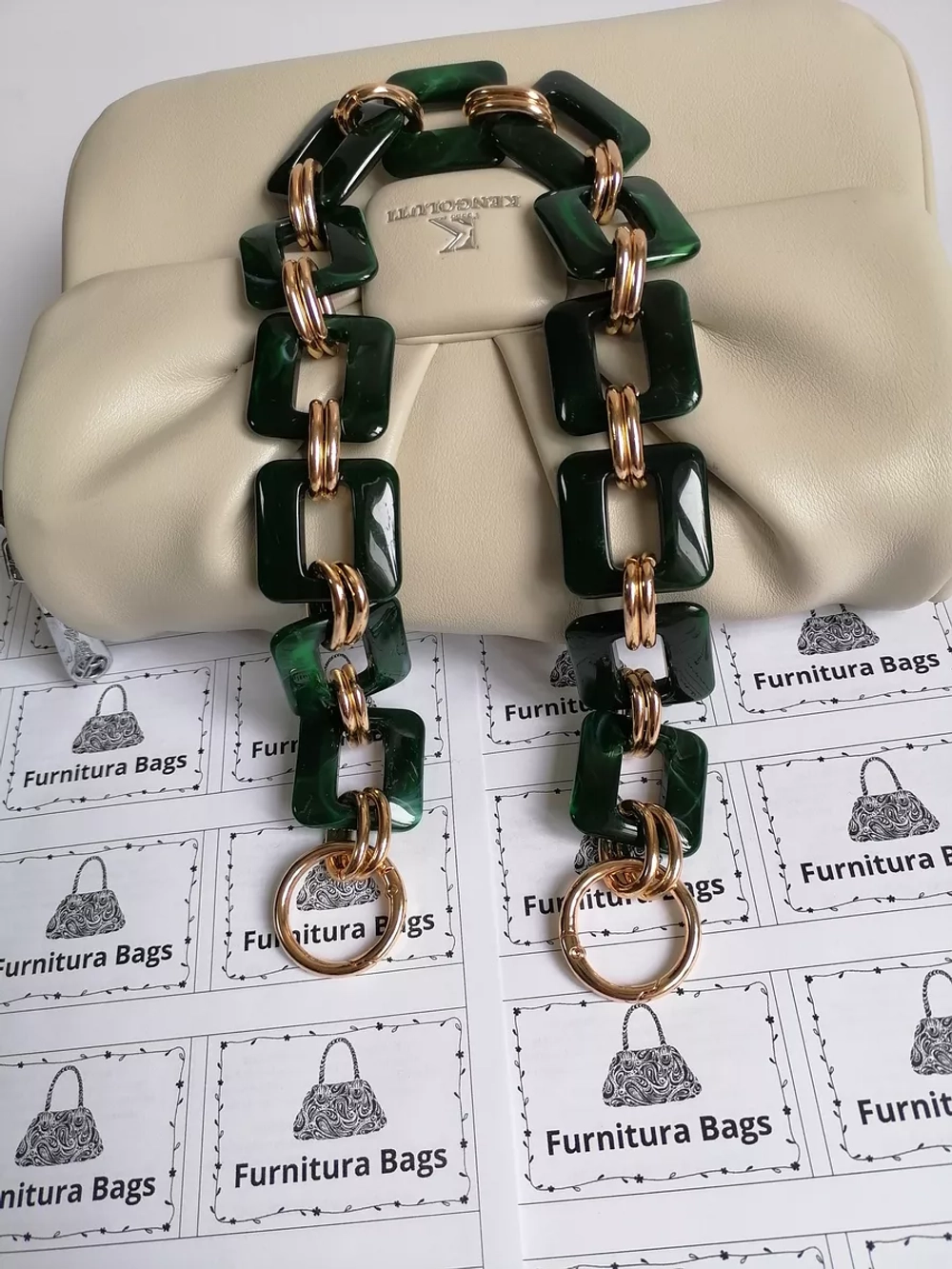 Цепь для сумки акриловая