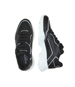 Кожаные кроссовки Valentino - черный(95N0805VIT)