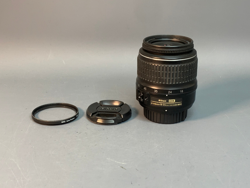 Nikon 18-55mm f/3.5-5.6G AF-S VR DX Nikkor не работает диафрагма, AF работает