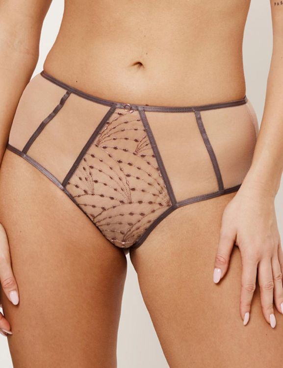 Трусы Subtille Naomi Mocca высокие (мокка)