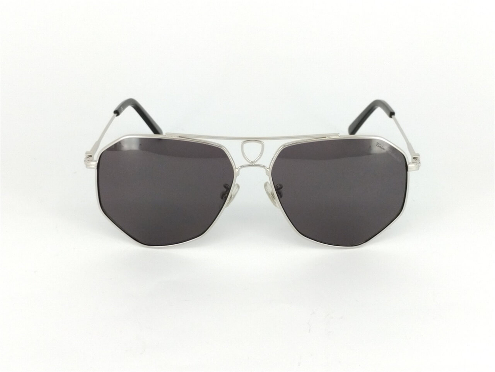 Солнцезащитные очки Tonino Lamborghini 750-01 AF FR Silver-Metal Gray Lens