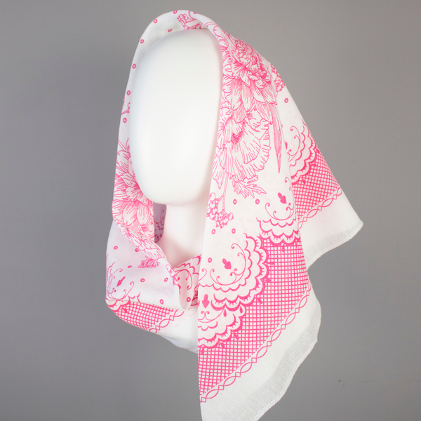 Платок на голову женский х/б