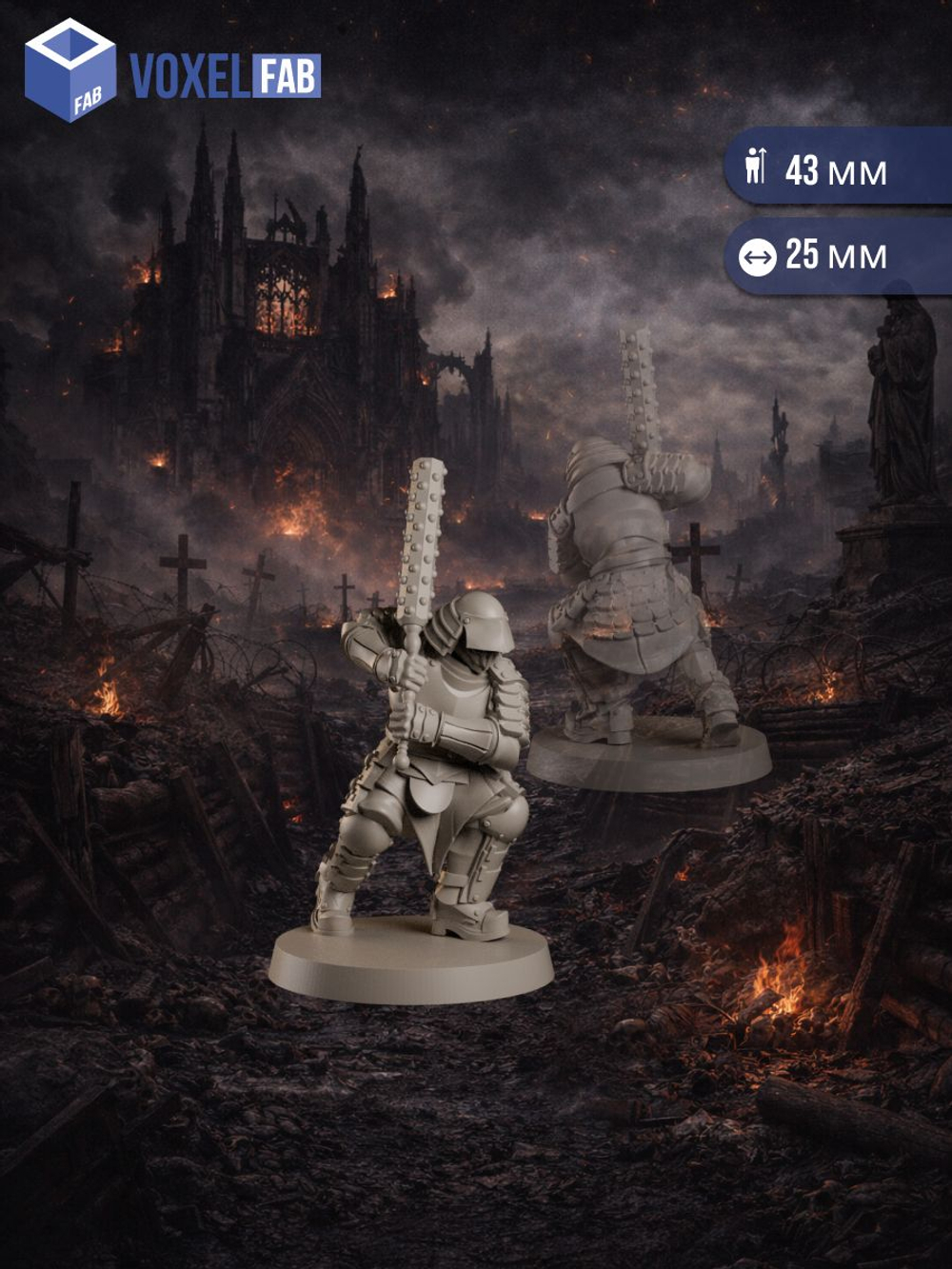 Стальные самураи Новая Антиохия миниатюры для настольных игр РНИ, Trench Crusade