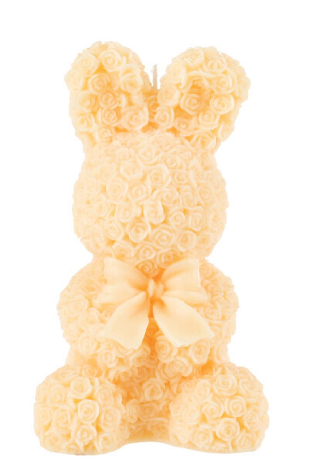 Свеча "Кролик с бантом" большая 13x13x23см