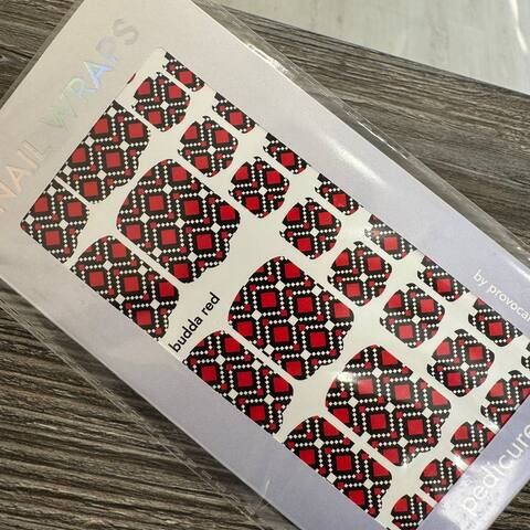 ПЛЕНКИ NAIL WRAPS BUDDA RED (PED)