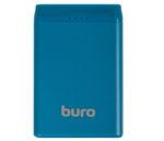 Buro Внешний аккумулятор BP05B 5000mAh 2.1A 2xUSB синий (BP05B10PBL), 5000 мАч, синий