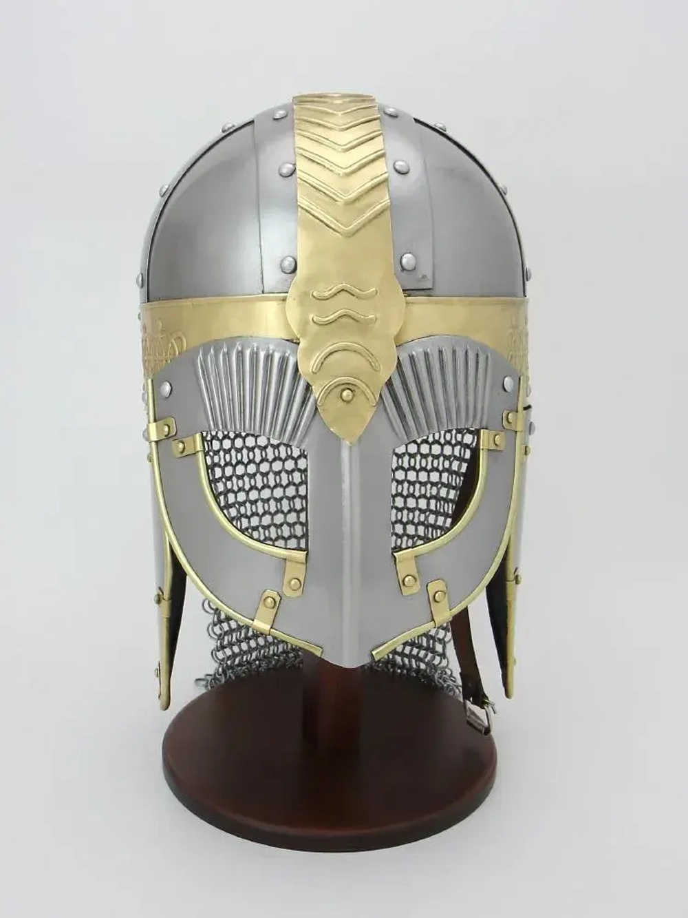 Шлем Викингов "Волк" с кольчужной защитой TN-24-4133