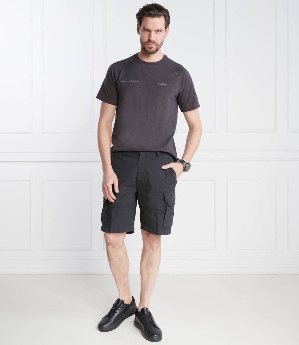 Футболка Aeronautica Militare - графитовый(TS2199J628)