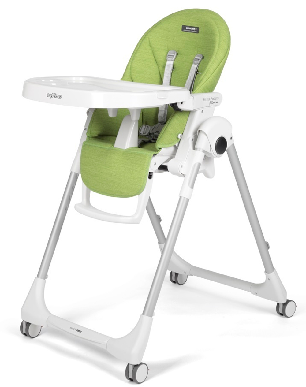 Стульчик для кормления Peg Perego Prima Pappa Follow Me Wonder Green