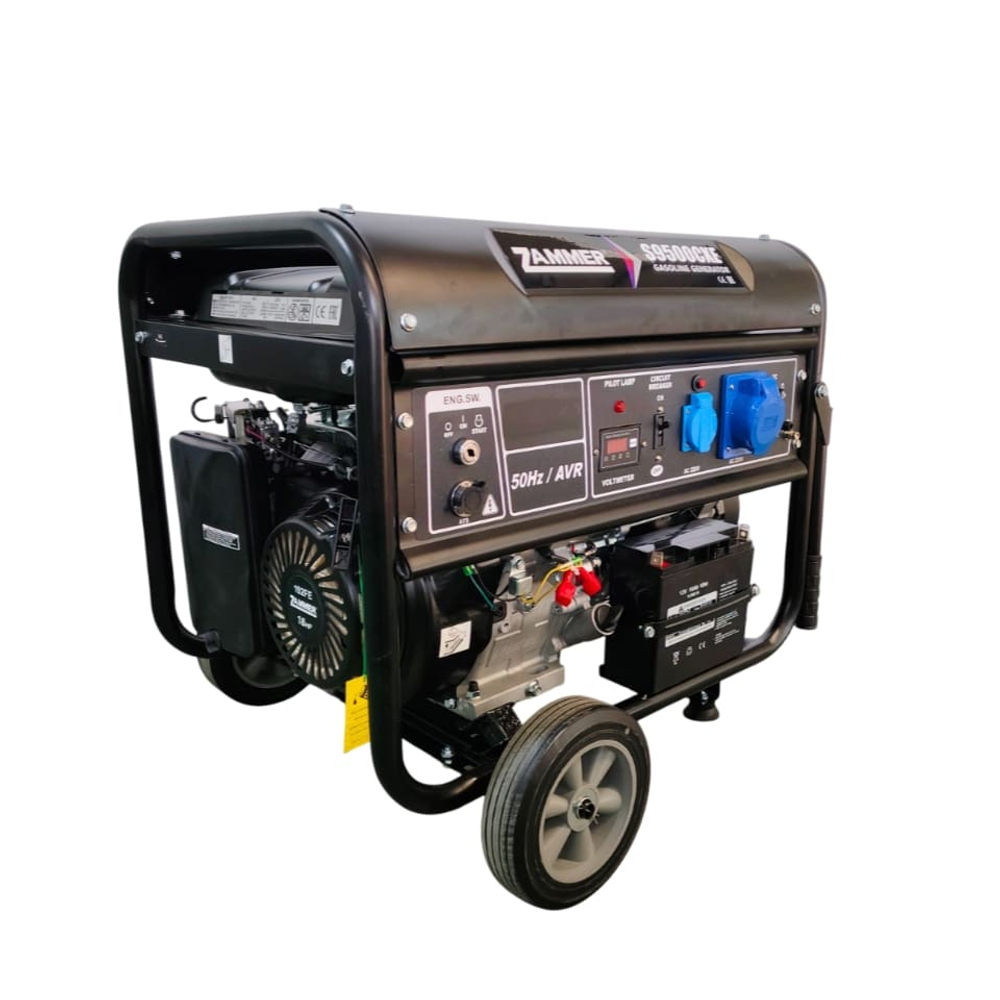 Бензиновый генератор Zammer S9500CXE