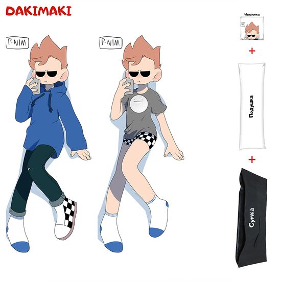 Дакимакура Том Eddsworld арт. 0554