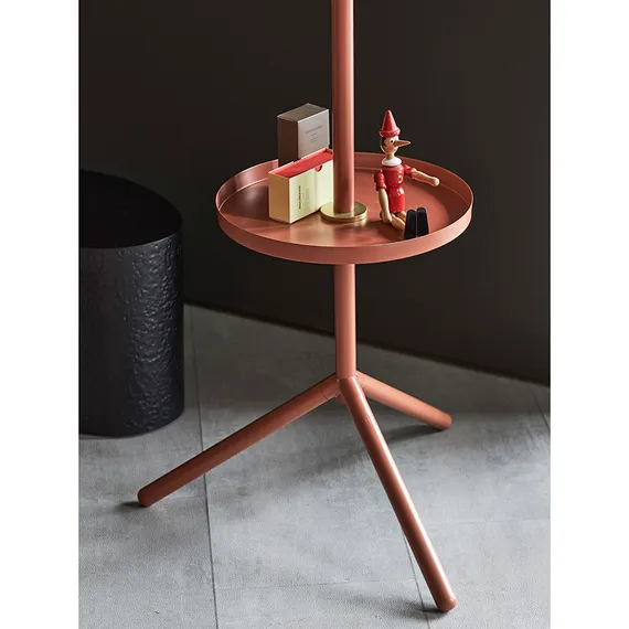 Вешалка напольная с полкой lingon, терракотовая